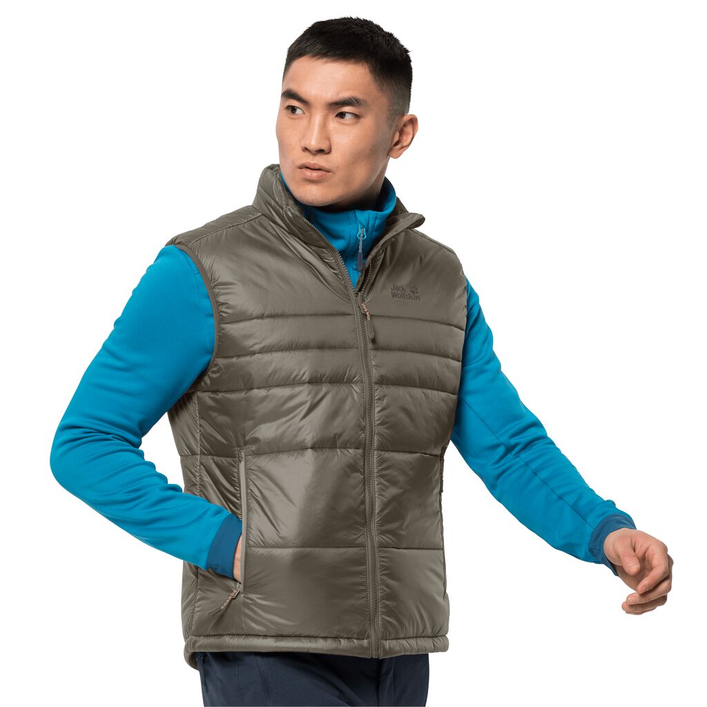 Jack Wolfskin ARGON Vestes Homme Gris - MFUVIZP-67